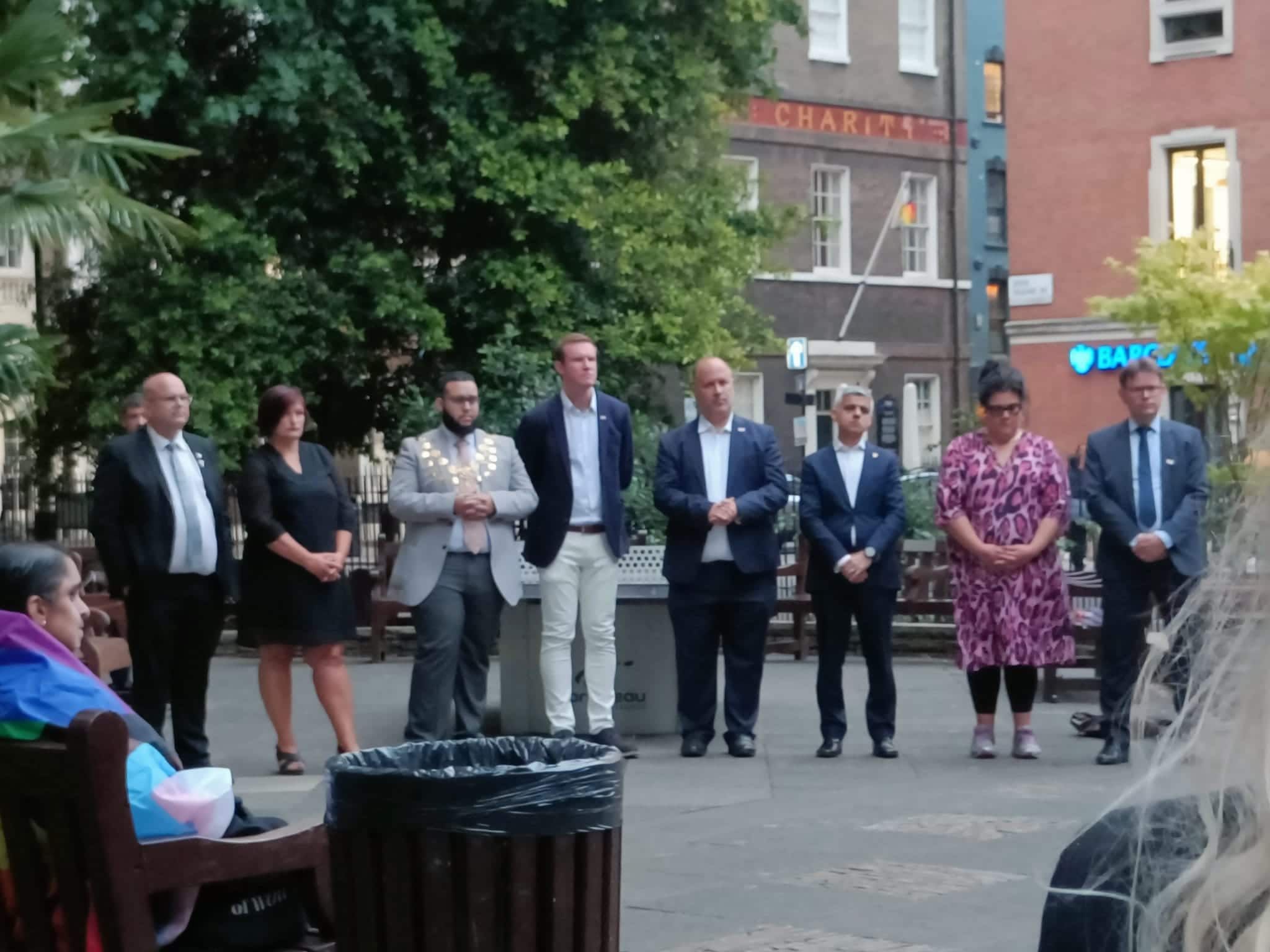 Sadiq Khan tells anti-LGTBQ+ terrorists 'you will not succeed' at sombre Oslo shooting vigil