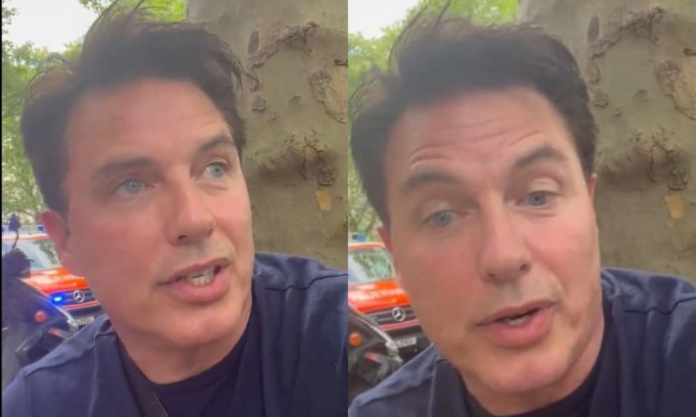 John Barrowman describes 'carnage' after being caught up in Berlin car crash that's left one dead