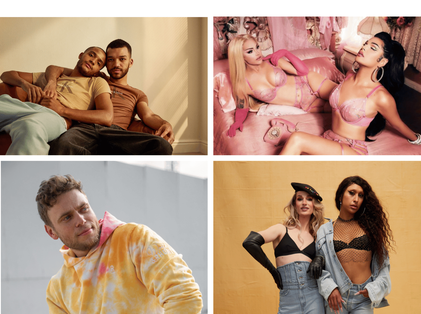All the big name brands releasing Pride clothing this month including Levi's, Converse and Calvin Klein