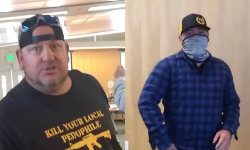 'Proud Boys' storm Drag Queen Story Hour with 'violent threats' as children look on in fear