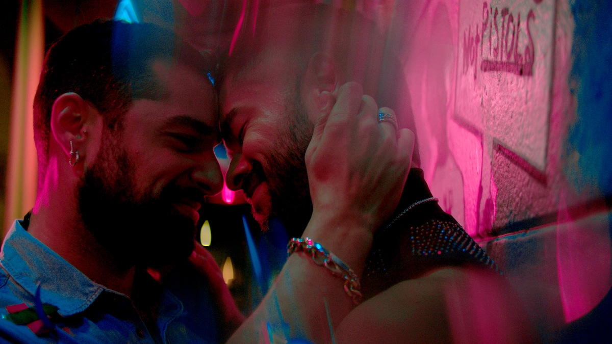 Johnny Sibilly as Noah, Chris Renfro as Daddius in Queer as Folk.