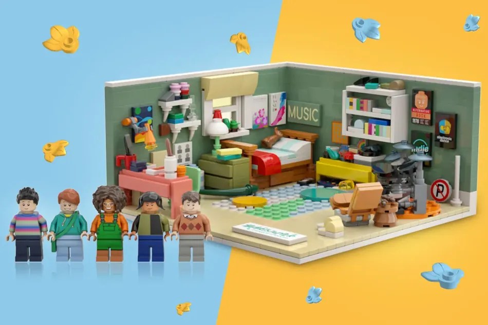 A Heartstopper fan has created a Lego set inspired by the series – and it looks amazing