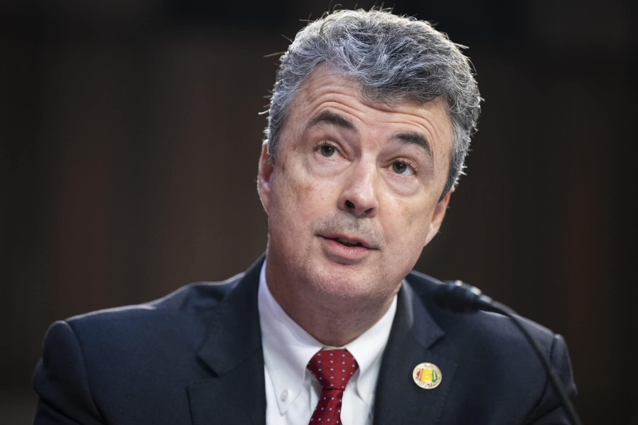 Steve Marshall, attorney general of Alabama, testifies on the fourth day of the Senate Judiciary Committee confirmation hearing