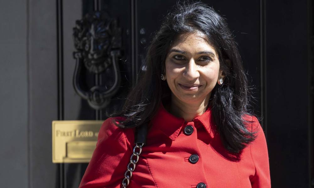 Attorney general Suella Braverman announces Tory leadership bid with anti-trans dogwhistle