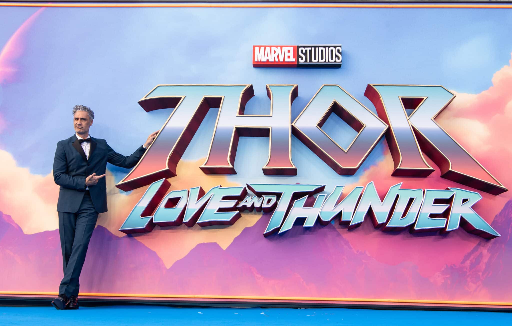 LONDON, ENGLAND - JULY 05: Taika Waititi attends the UK Gala screening of &quot;Thor: Love and Thunder&quot; on July 05, 2022 in London, England. 