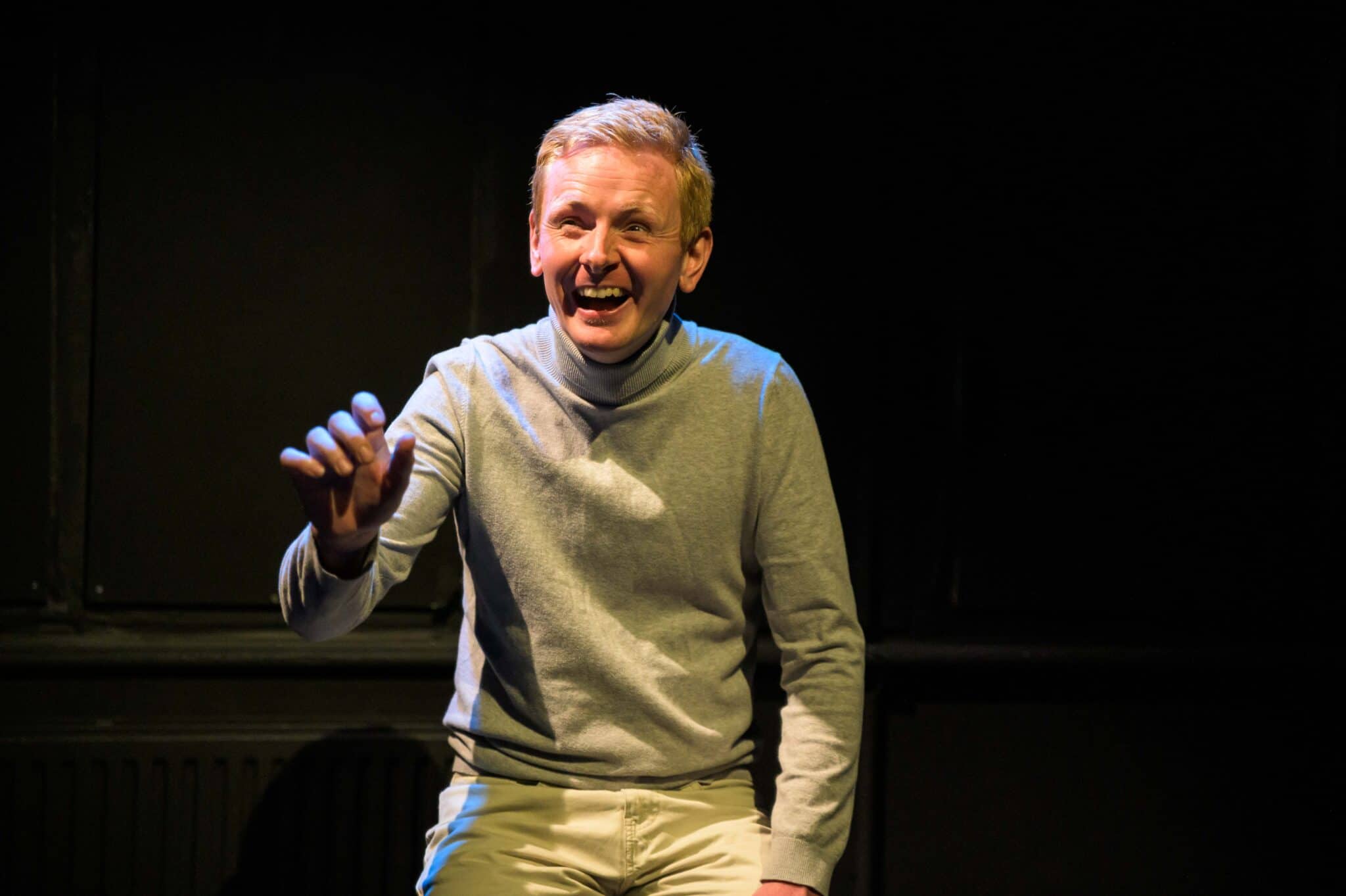 James Taylor-Thomas as Andrew in Moment of Grace.