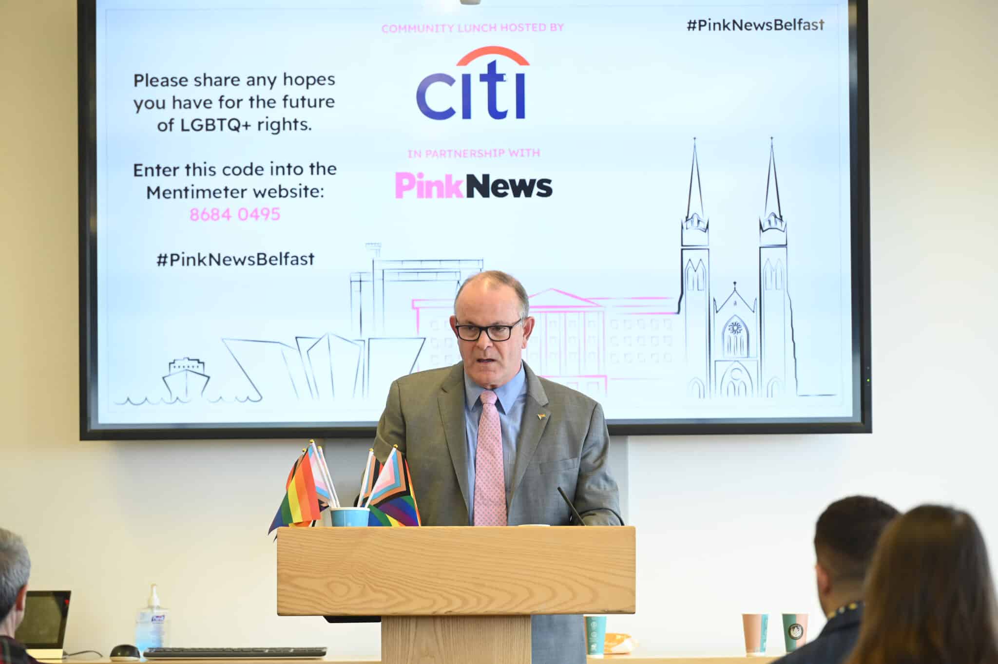 Community groups come together to discuss making life better for LGBTQ+ people in Northern Ireland