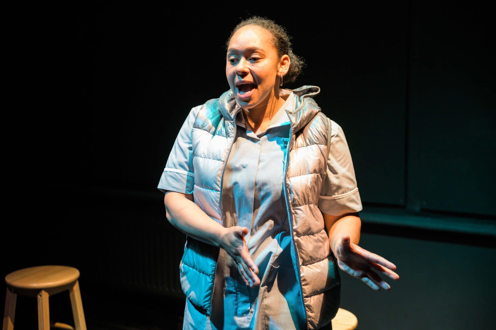 Narisha Lawson as Jude in Moment of Grace. 