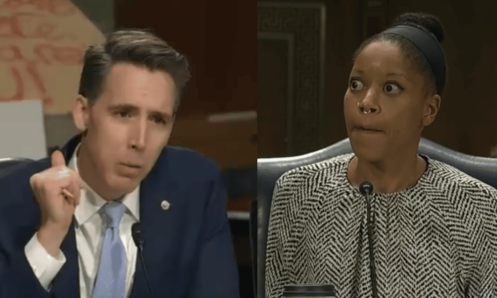 'Transphobic' senator Josh Hawley eviscerated by law professor after saying men can't get pregnant