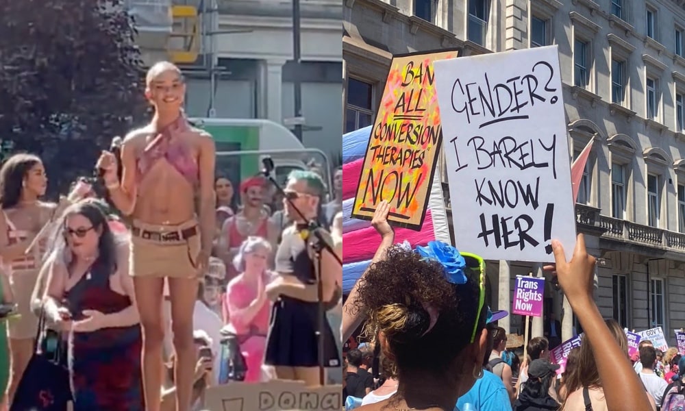 Heartstopper's Yasmin Finney joins thousands protesting Tories' brutal anti-trans attacks