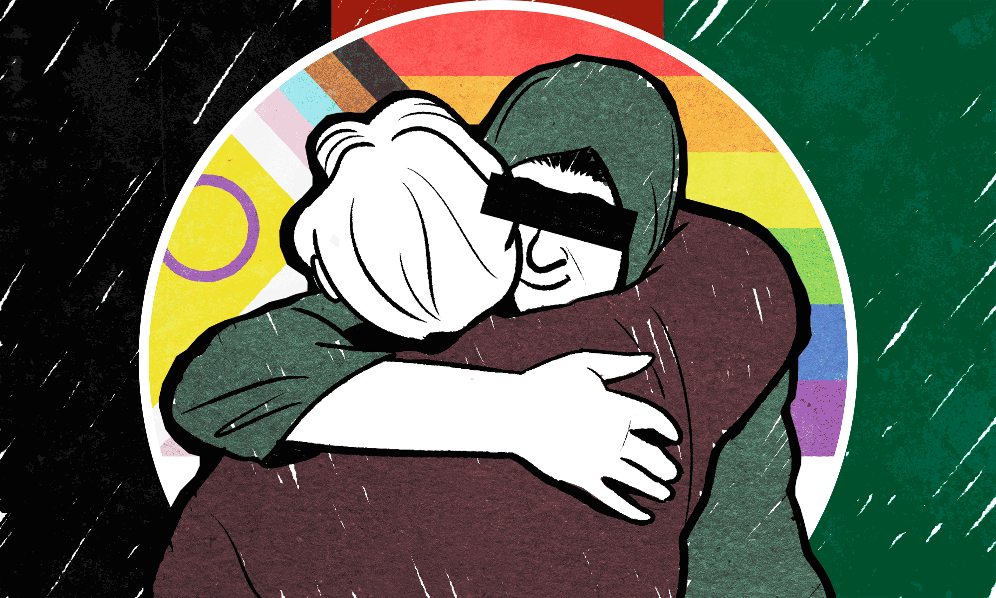 Gay Afghan forced to watch Taliban behead his father 'learned how to feel proud' after escaping