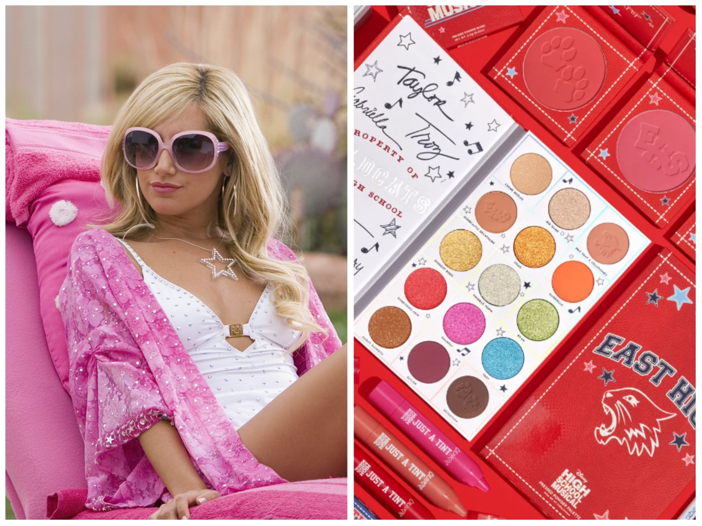 Colourpop is releasing a High School Musical makeup collection that Sharpay would definitely approve of
