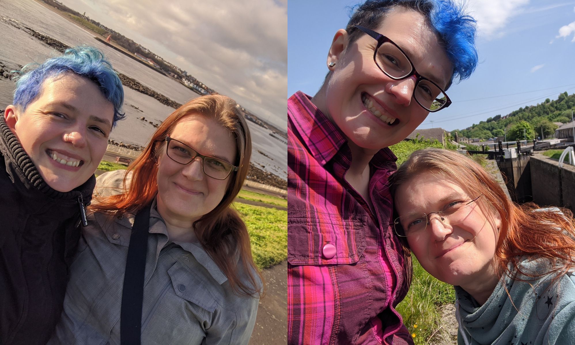 Trans, non-binary couple say coming out of the 'cis, het closet' brightened their relationship