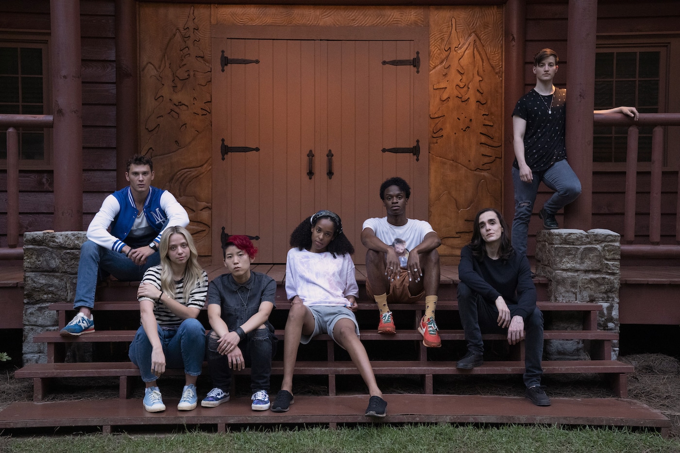 The cast of They/Them. 