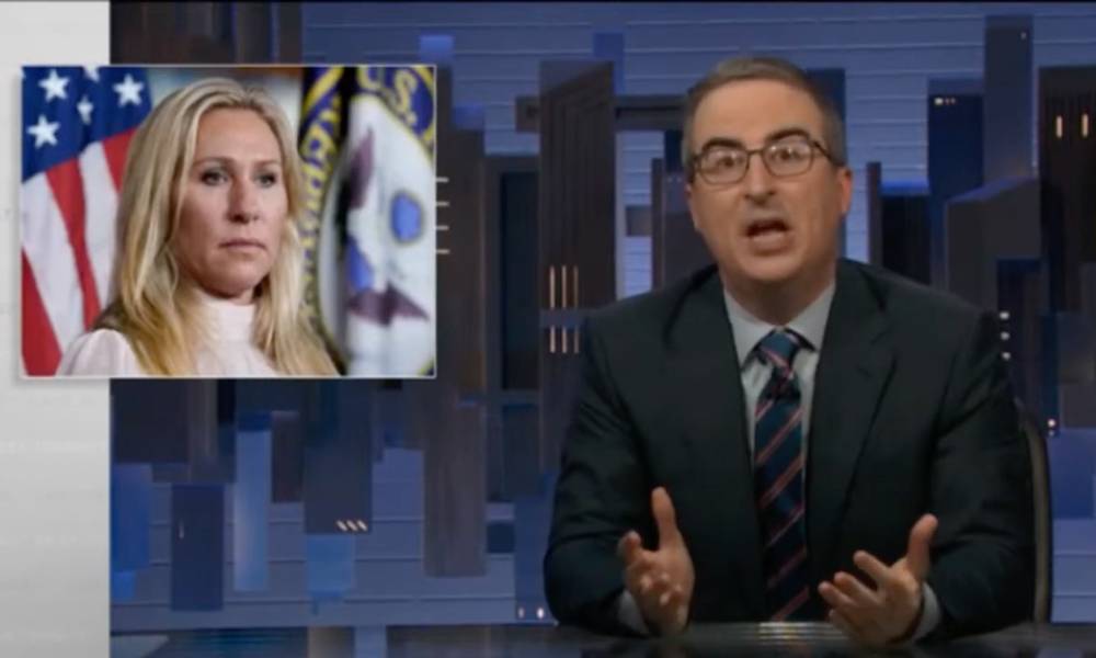 John Oliver eviscerates Marjorie Taylor Greene over monkeypox 'dog-whistle bigotry'