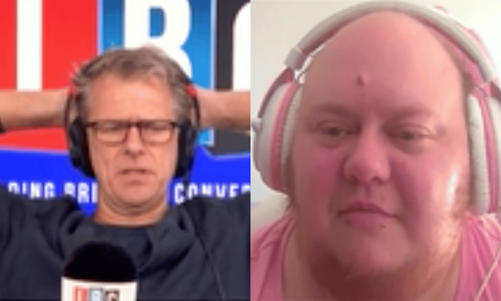 Trans activist schools LBC's Andrew Castle in loaded sport debate: 'It was over in seconds'