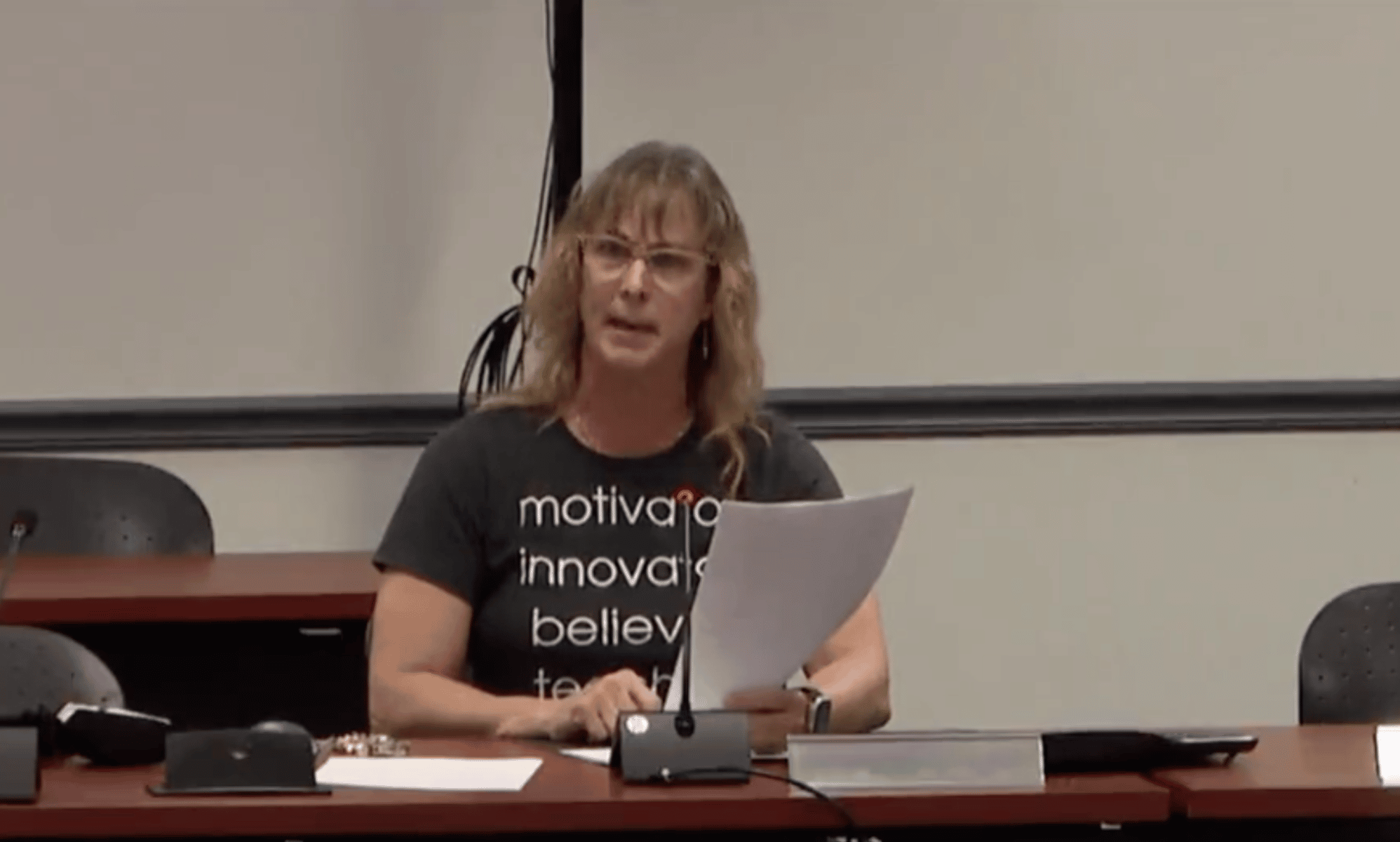 Teacher and 'fierce advocate' praised for passionate speech defending trans kids