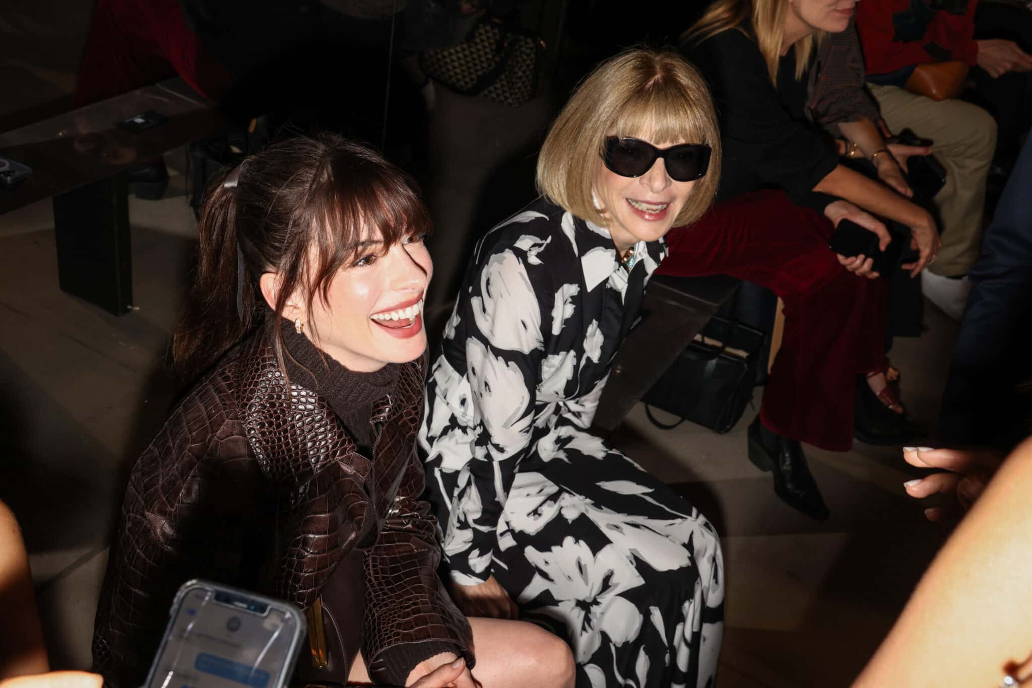 Anne Hathaway wears Devil Wears Prada throwback to meet Anna Wintour in iconic 'full circle' moment