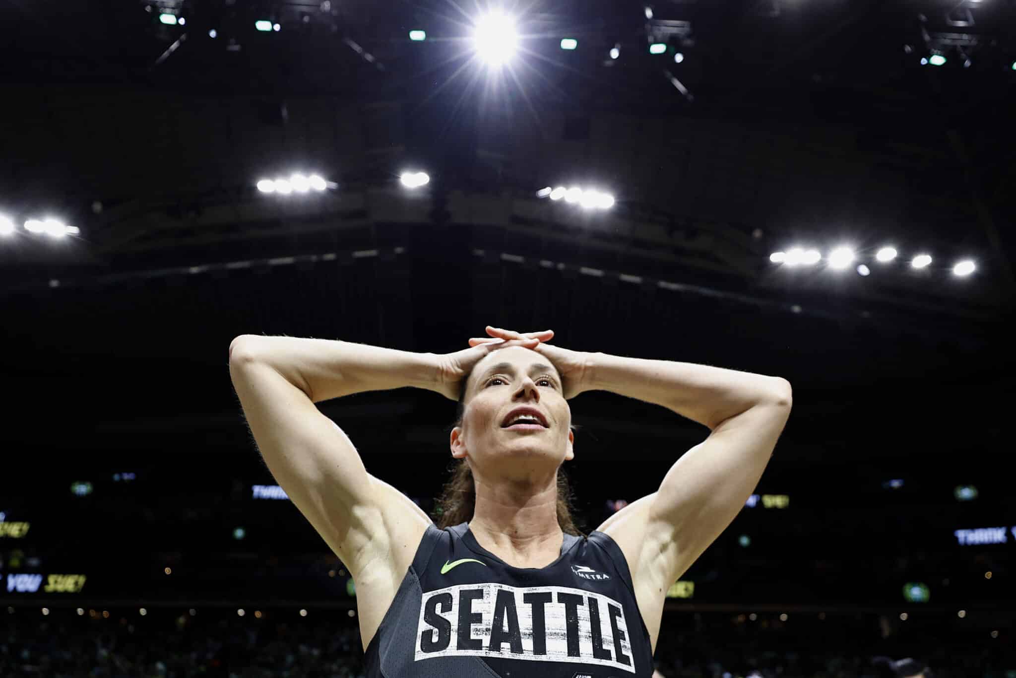 Megan Rapinoe leads emotional tributes to fiancée Sue Bird as she retires from basketball