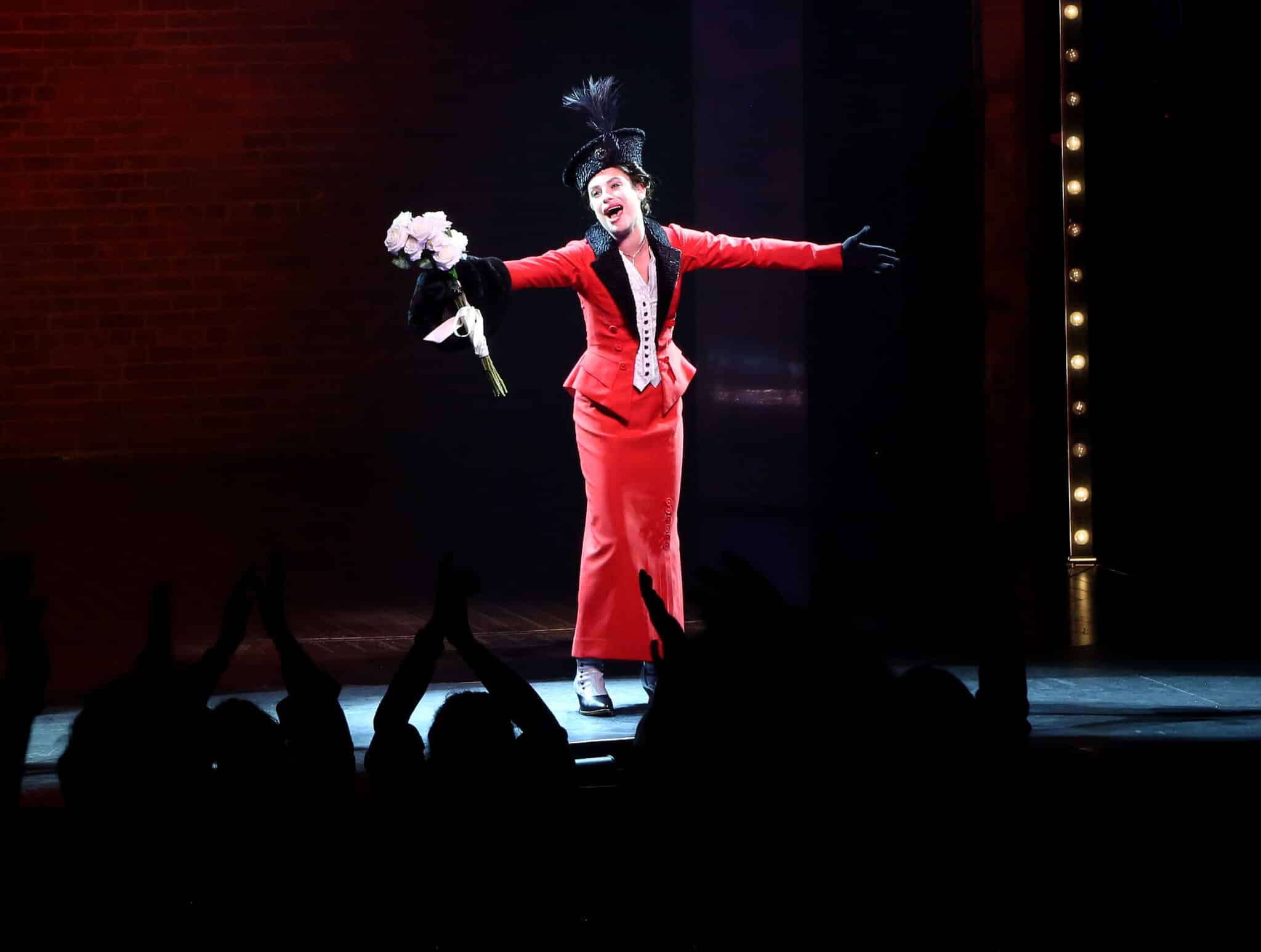 Lea Michele as Fanny Brice in &quot;Funny Girl&quot; on Broadway (Bruce Glikas/WireImage)