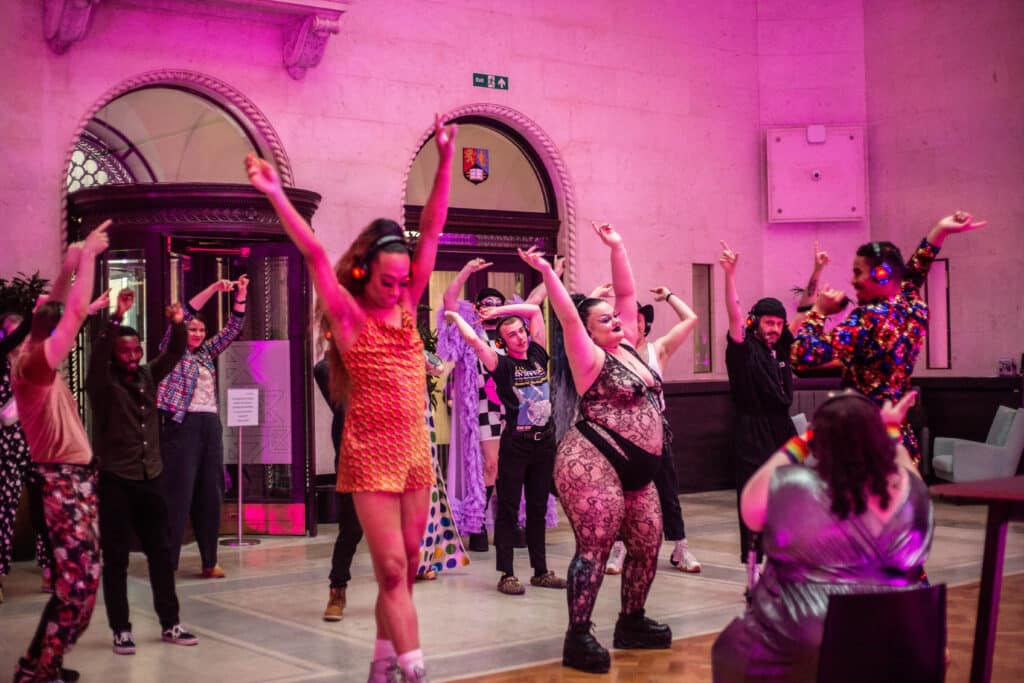 MOBILISE dance party. (Emma R Jones)