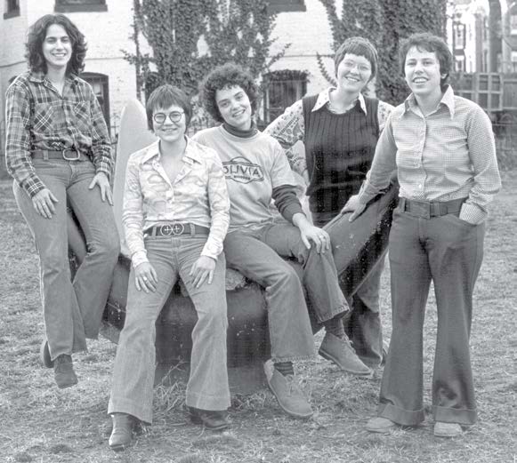 Members of the Olivia Music collective. 