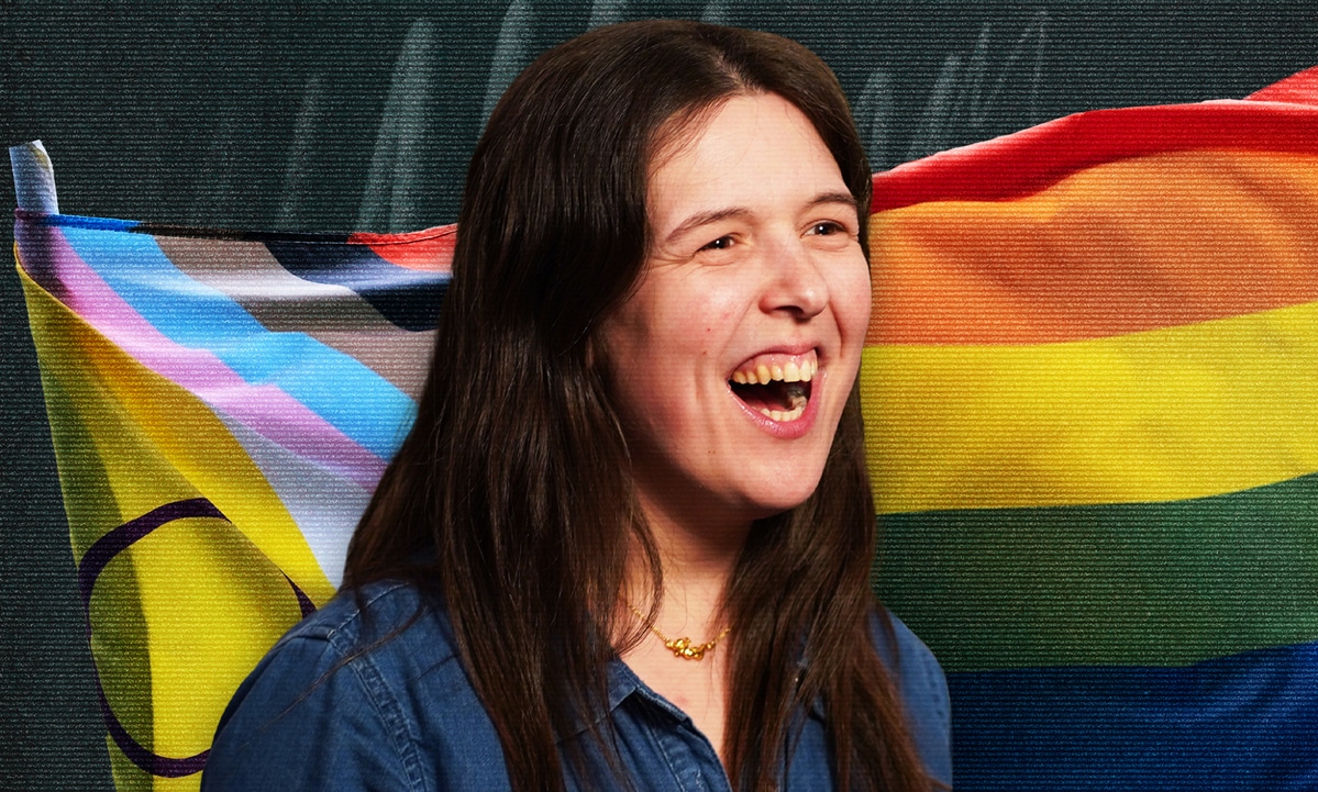 Comedian Rosie Jones calls out insidious homophobic tweet 'disguised as support'