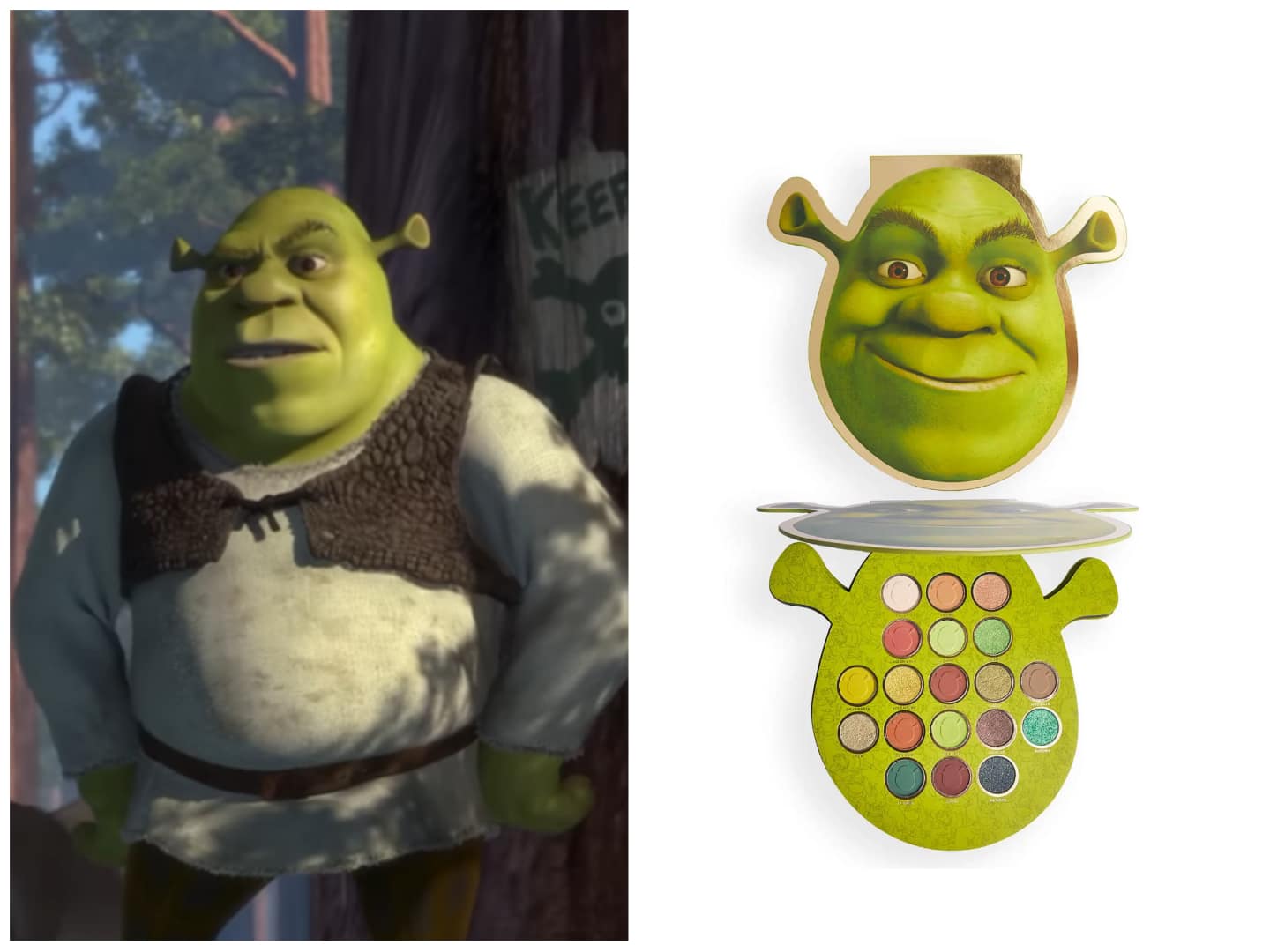 This Shrek x Revolution Beauty makeup collection will transform you from human to stunning ogre