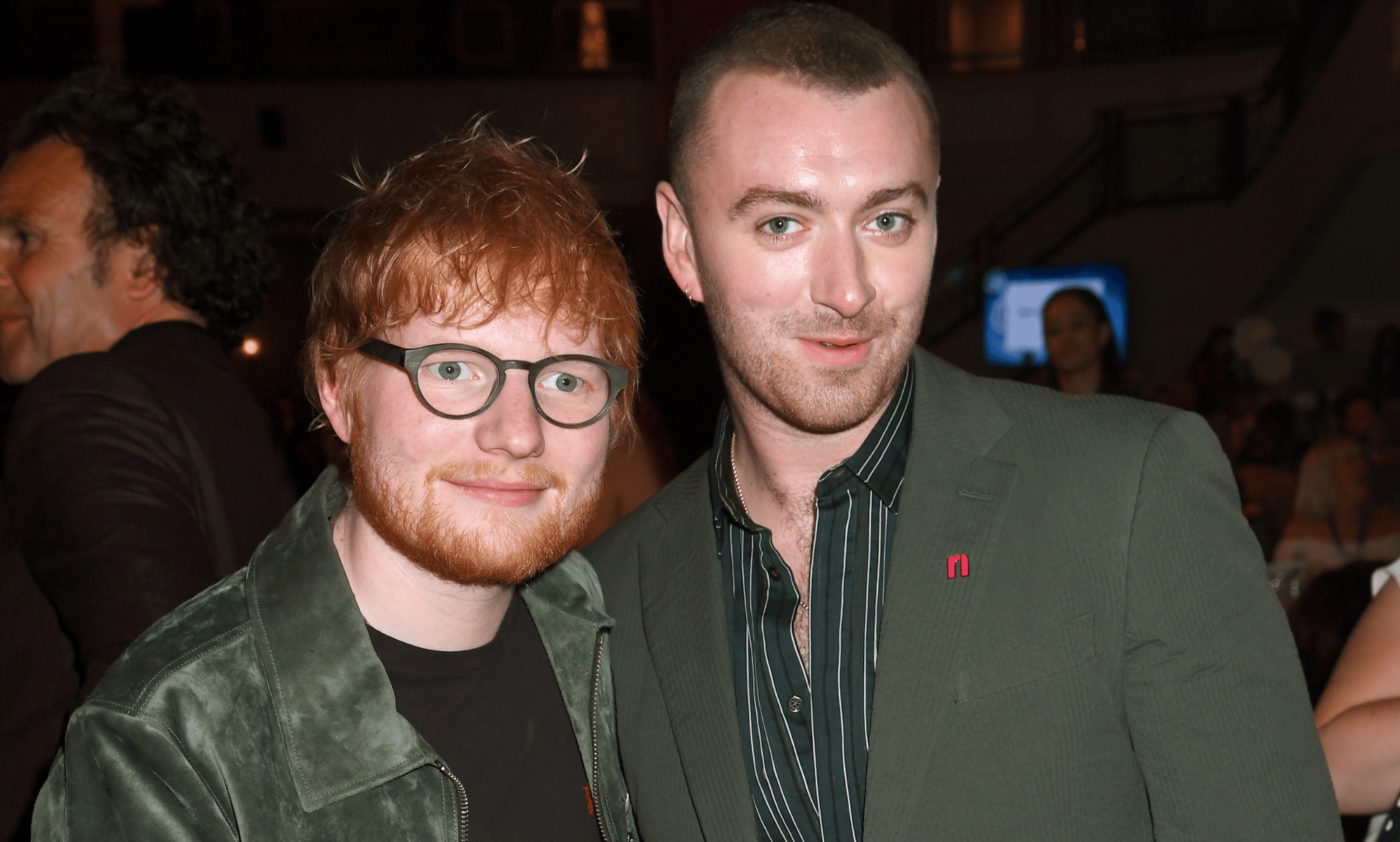 Ed Sheeran bought Sam Smith a 6 foot penis statue: 'I had to get it craned into my house'