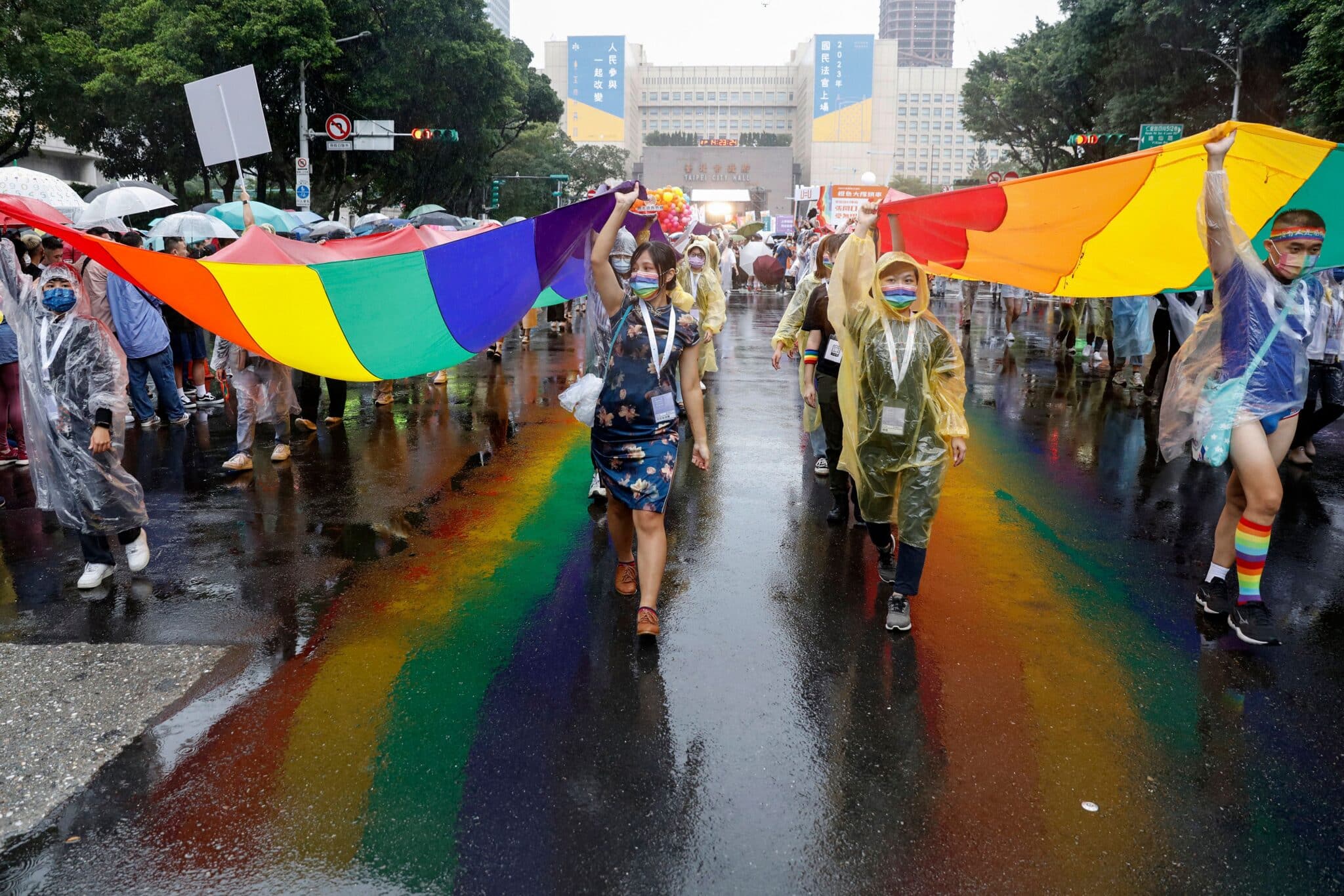 Taiwan holds first Pride celebration in two years as COVID-19 restrictions finally relaxed