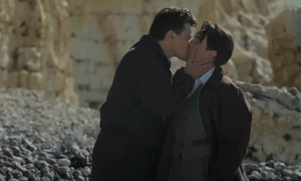 Harry Styles (L) and David Dawson (R). (YouTube_Prime Studios)