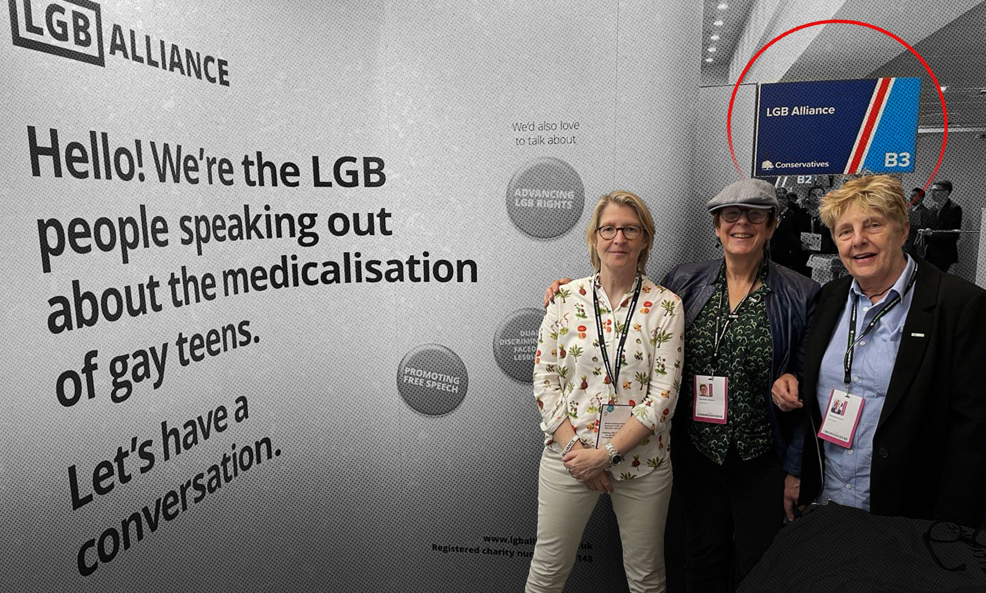 Tories blasted for hosting anti-trans LGB Alliance at party conference for second year in a row