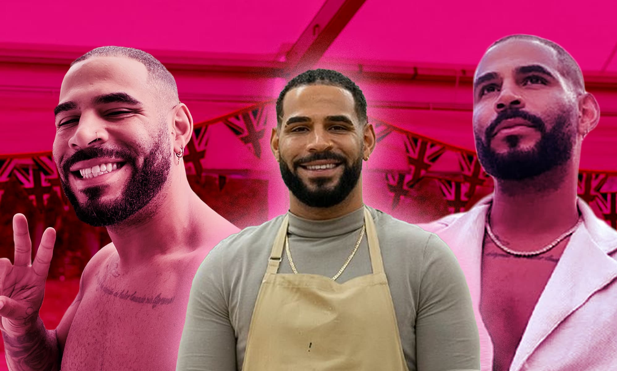 Bake Off's Sandro serves up steamy thirst traps and fans are getting the cream horn