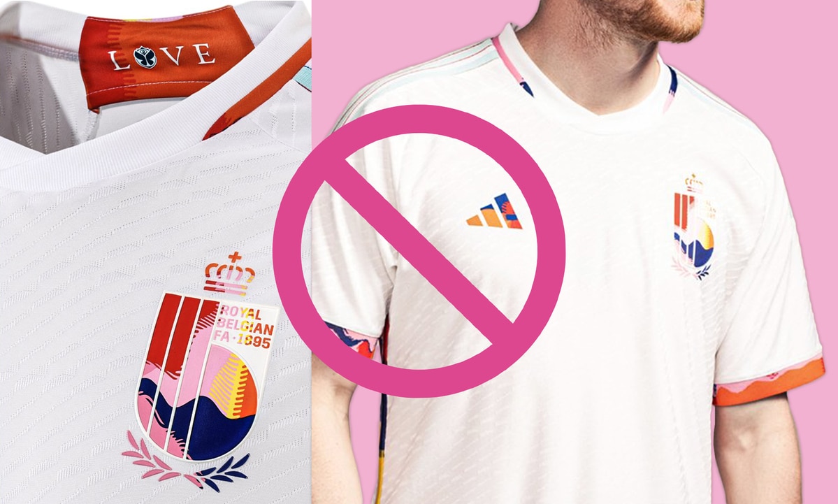 World Cup: FIFA demands Belgium removes hidden ‘love’ message from team shirts