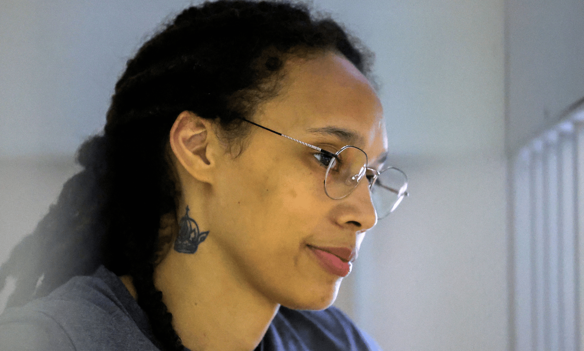 Jailed basketball star Brittney Griner '100 per cent not OK', says wife