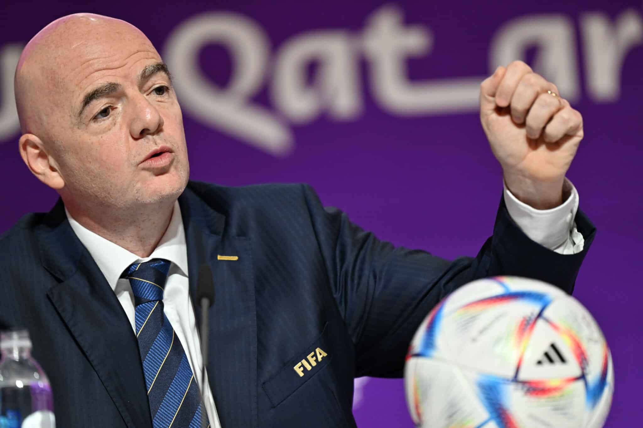 FIFA president says he feels 'gay and disabled' in attack on Qatar World Cup critics