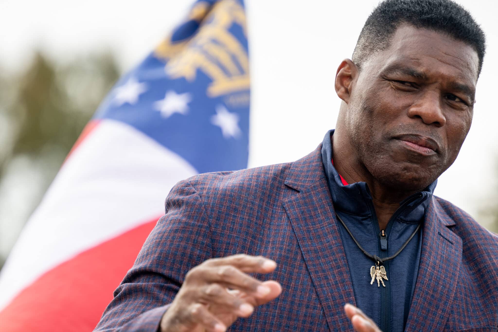 Republican senate contender Herschel Walker goes on desperate rant about pronouns