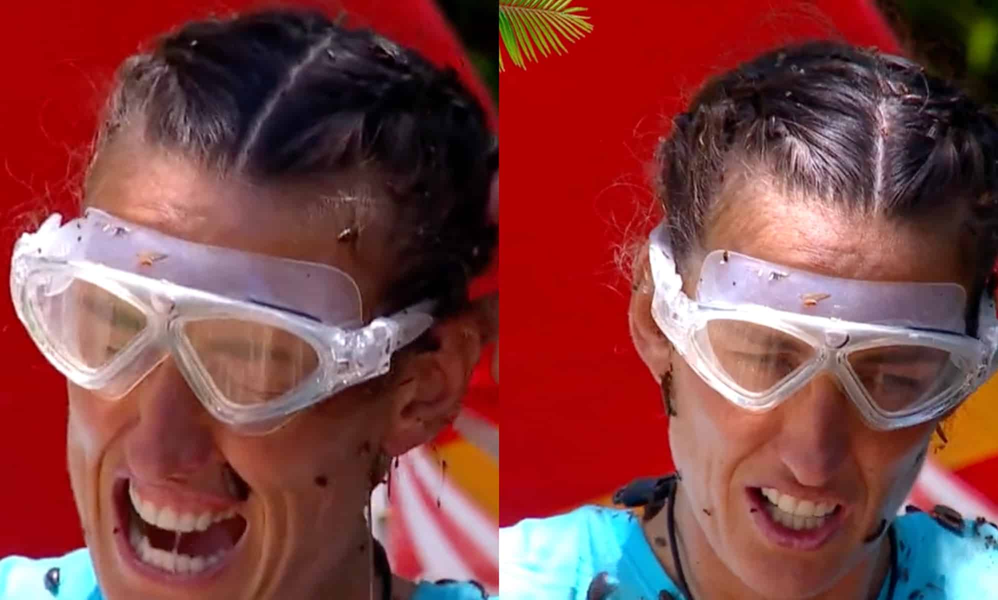 I’m A Celeb fans horrified as Jill Scott gets cockroach stuck in ear: 'It's now in my brain!'