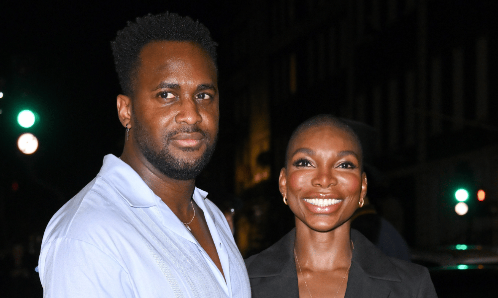 Kadiff Kirwan and Michaela Coel 