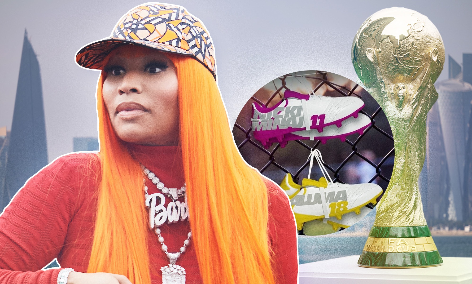 Nicki Minaj sparks backlash after teasing Qatar World Cup song with Maluma and Myriam Fares