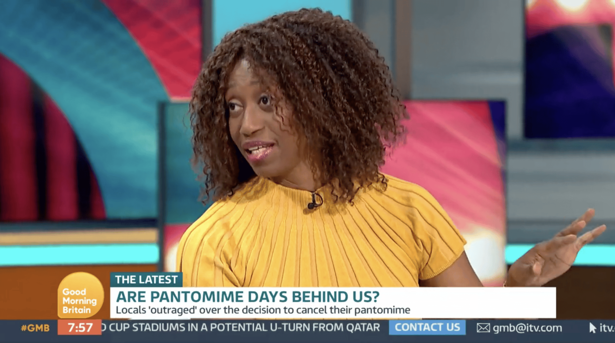 Good Morning Britain debates whether panto is misogynistic and offensive