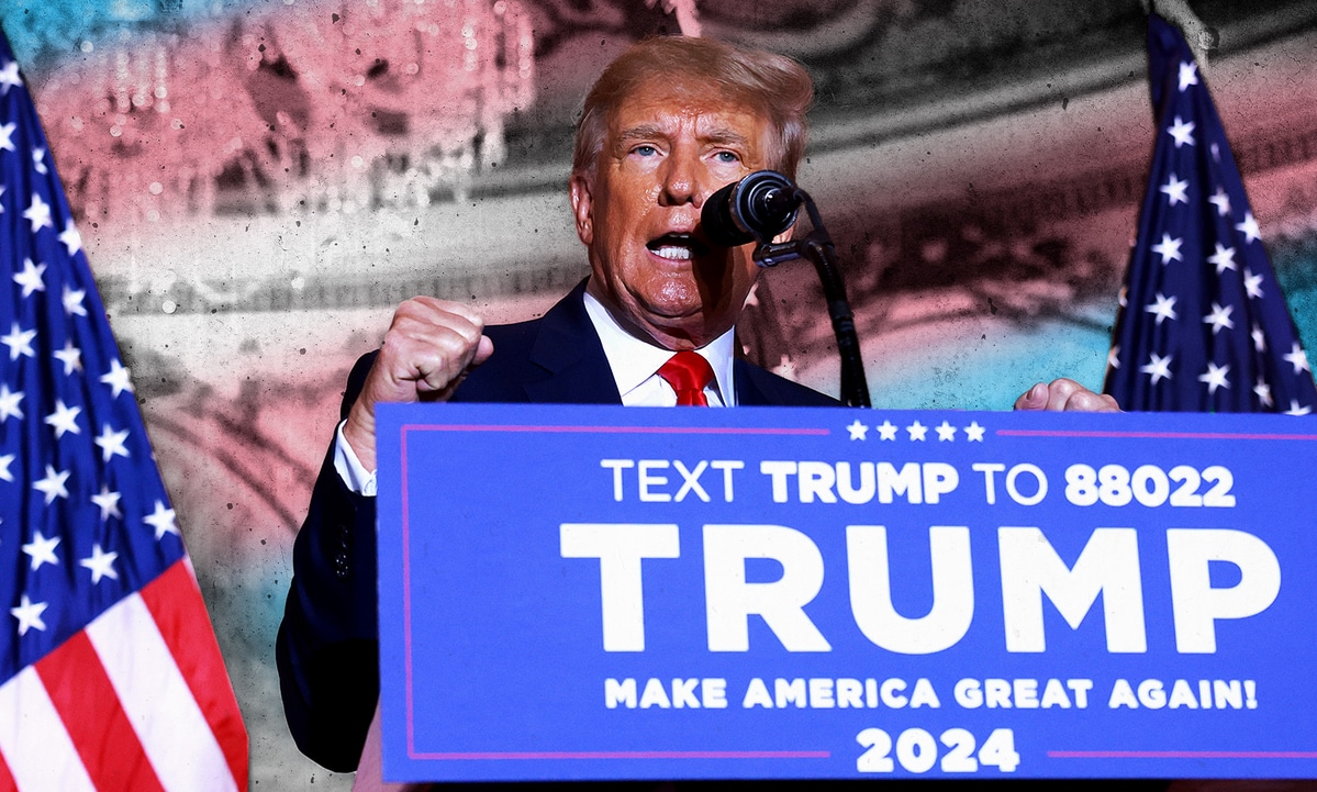 Donald Trump announces 2024 presidential bid with unhinged transphobic speech