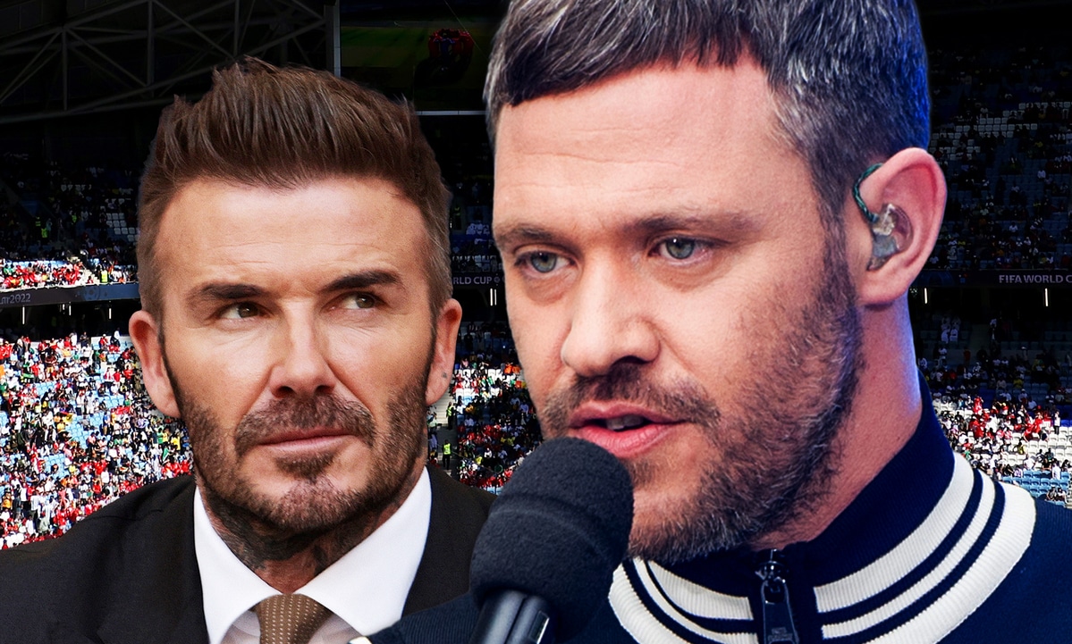 Will Young blasts 'greedy' David Beckham for Qatar deal: 'Cowardice personified'