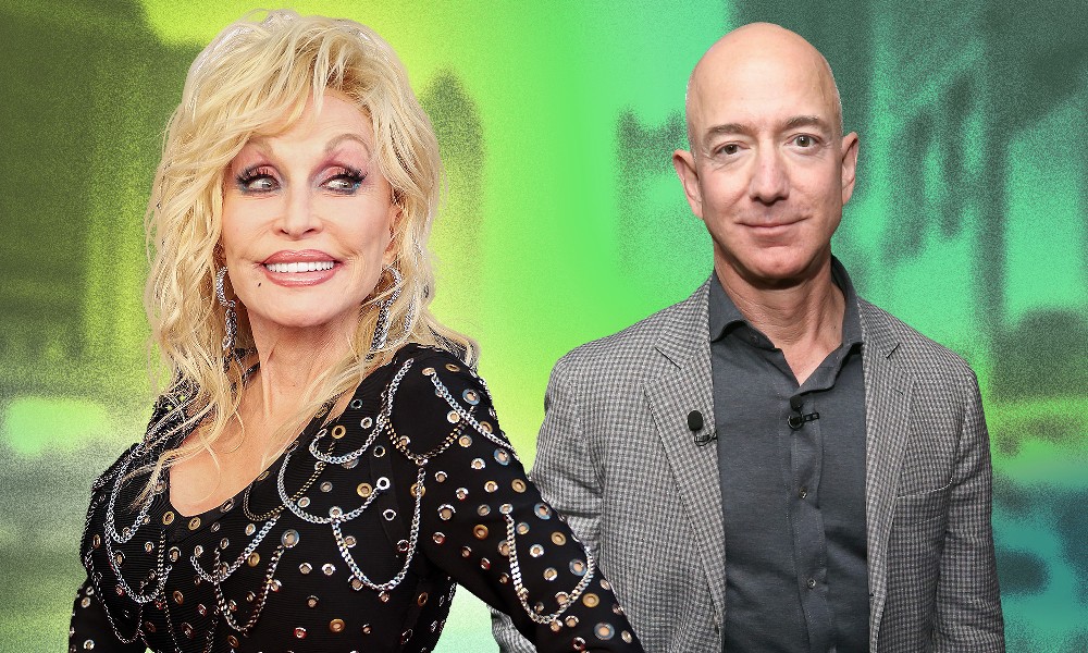 Dolly Parton given $100m by Jeff Bezos to support her tireless charity work