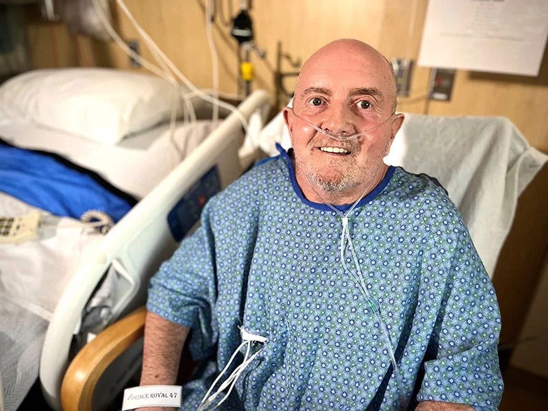 Ed Sanders was shot twice during the Club Q massacre in Colorado