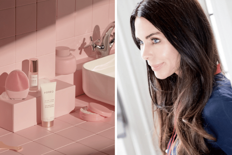 Aesthetician Dr. Anita Sturnham loves Foreo’s microcurrent devices for their time-saving capability (Instagram)