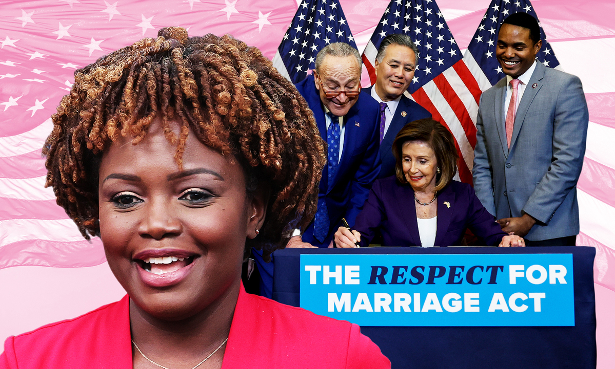 White House press secretary Karine Jean-Pierre on historic Respect for Marriage Act signing