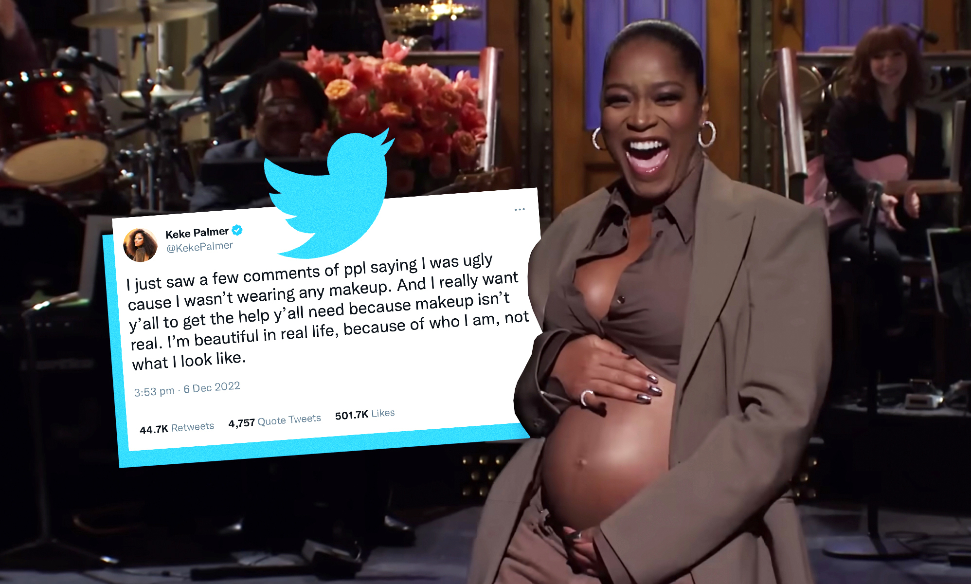 Keke Palmer effortlessly shuts down haters who called her 'ugly'