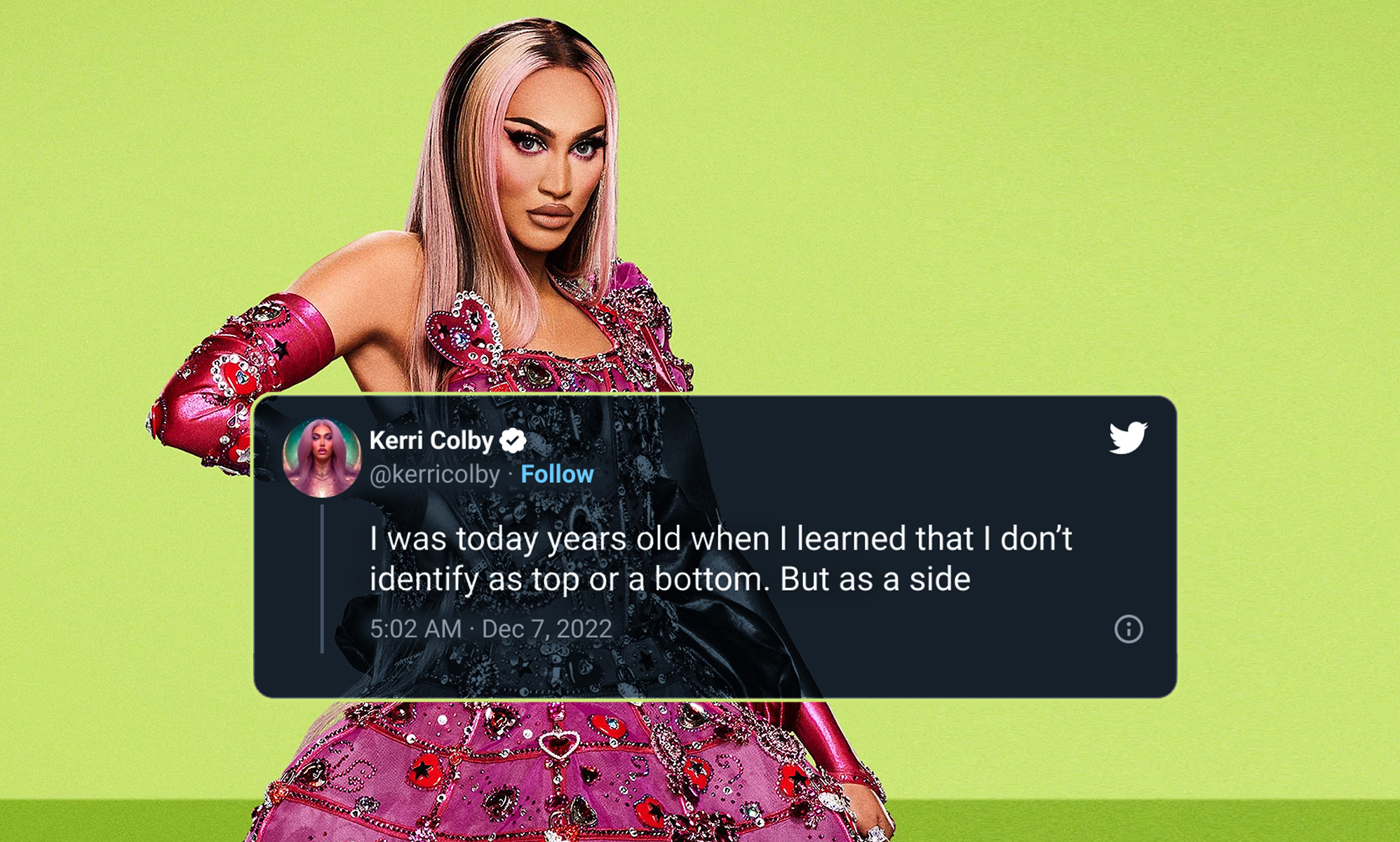 RuPaul's Drag Race icon Kerri Colby proudly comes out as a side: 'We are sensationalists'