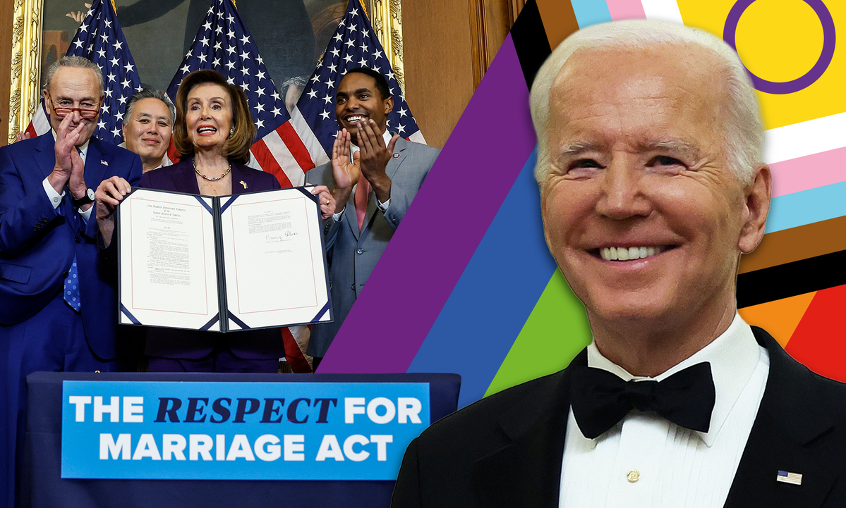 Joe Biden's powerful warning to bigots as he signs Respect for Marriage Act